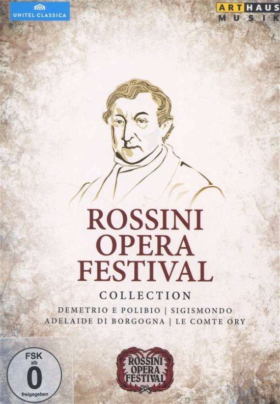 Cover for Rossini / Shi / Moreno / Polverelli / Candia · Opera Festival Collection - Live from Pesaro (DVD) (2015)