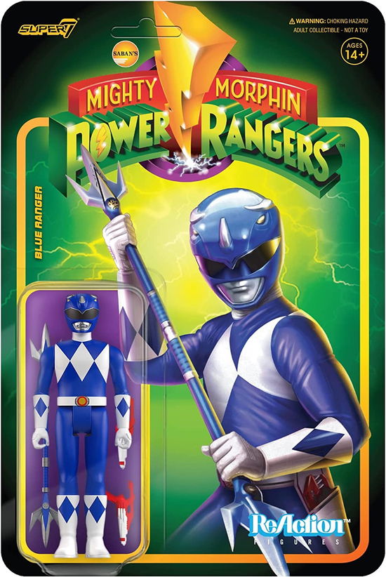 Cover for Mmph Reaction Figure Wave 3 - Blue Ranger (MERCH) (2022)