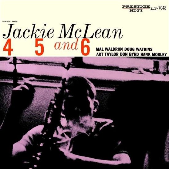 Cover for JACKIE McLEAN · 4, 5, and 6 (LP) (2014)