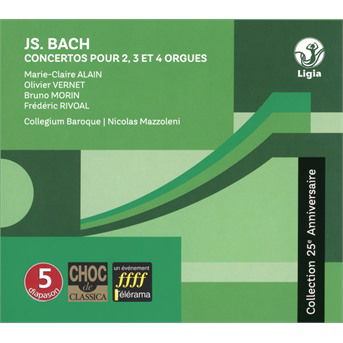 Cover for Alain / Vernet · Concertos pour 2/3 et 4 orgues (CD) (2017)