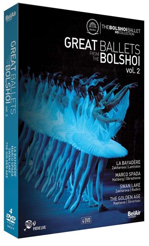 Cover for Bolshoi Ballet Moscow · Great Ballets Bolshoi Vol.2 (DVD) (2018)