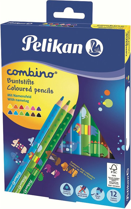 Cover for Pelikan · 12 Pelikan combino® Buntstifte farbsortiert (MERCH)
