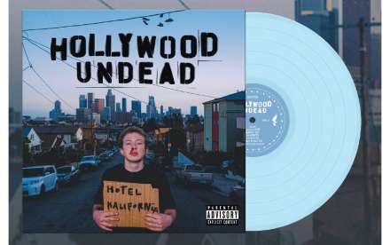 Hollywood Undead · Hotel Kalifornia (Blue) (LP) [Limited Deluxe Blue Vinyl edition] (2023)