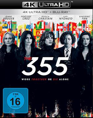 Cover for The 355 Uhd Blu-ray (4K Ultra HD) (2022)