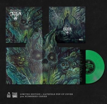 Cover for Asphyx · Necroceros (Pop-Up Green Vinyl LP) (LP) (2023)