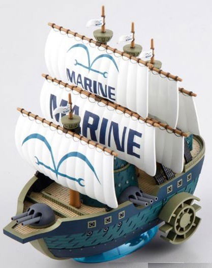 Cover for One Piece · ONE PIECE - Model Kit - Ship - Marine (Toys) (2024)