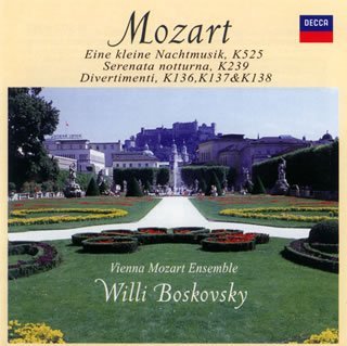 Cover for Willi Boskovsky · Mozart: Serenades No. 13 &amp; No. 6 (CD) (2008)
