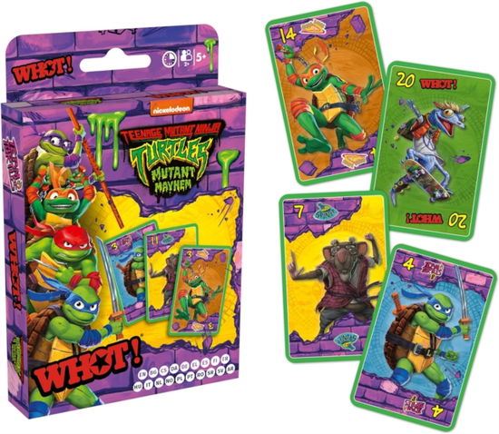 Cover for TMNT  WHOT Boardgames · Teenage Mutant Ninja Turtles WHOT Card Game (Paperback Book) (2024)