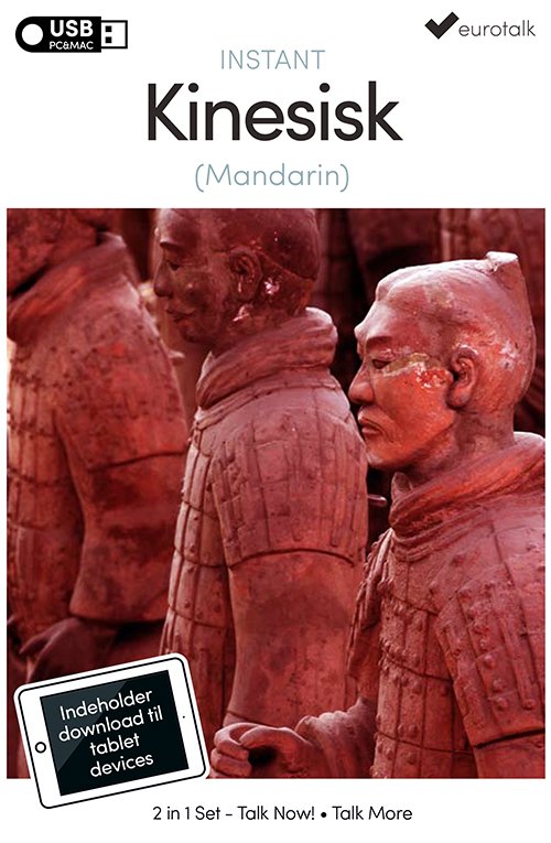Cover for EuroTalk · Instant: Kinesisk (Mandarin) begynder- og parlørkursus USB &amp; download (CD-ROM) (2016)