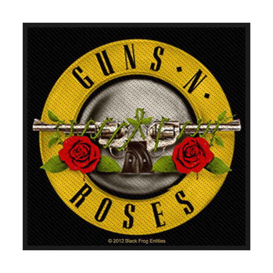 Cover for Guns N Roses · Guns N' Roses Standard Woven Patch: Bullet Logo (Retail Pack) (Patch) [Black edition] (2019)