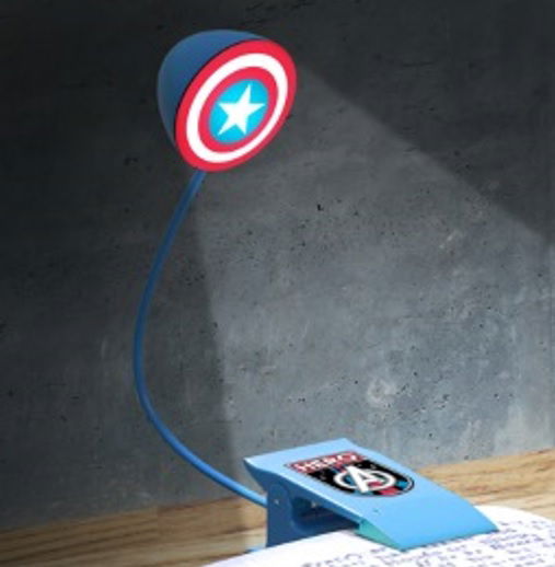 Marvel Captain America  Book Light - Marvel - Produtos - PALADONE - 5055964790196 - 