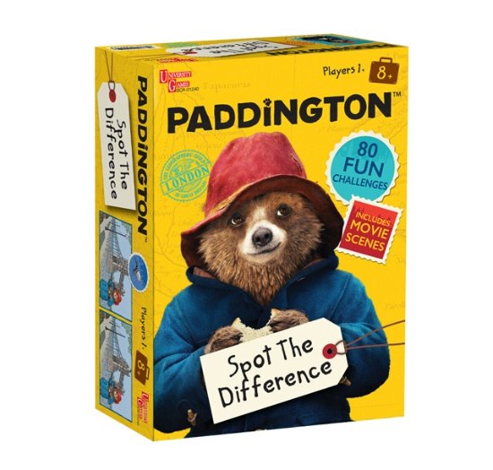 Cover for Paddington Bear Spot The Difference Game (MERCH) (2019)