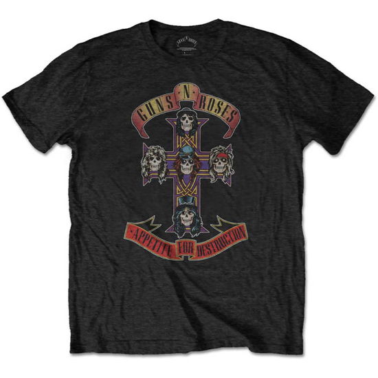 Guns N' Roses Kids T-Shirt: Appetite for Destruction (Retail Pack) (3-4 Years) - Guns N' Roses - Koopwaar -  - 5056170680196 - 