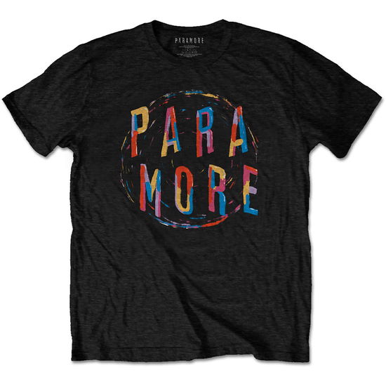 Paramore Unisex T-Shirt: Spiral - Paramore - Fanituote -  - 5056368665196 - lauantai 27. maaliskuuta 2021