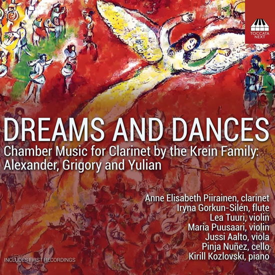 Cover for Anne Elisabeth Piirainen Iryn · Dreams and Dances: Chamber Music for the Clarinet by Th (CD) (2023)