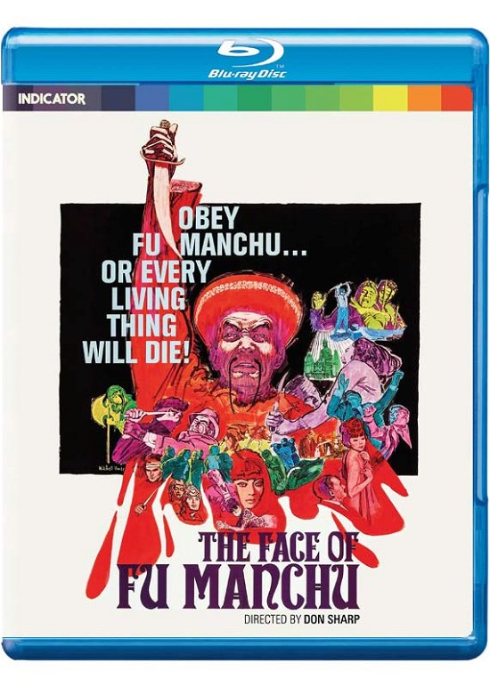 Cover for The Face of Fu Manchu Std BD · The Face of Fu Manchu (Blu-ray) (2022)