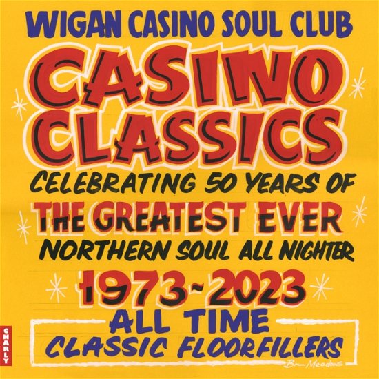 Cover for Wigan Casino Classics 1973-202 · Wigan Casino Classics 1973-2023 EP Limited (LP) (2023)