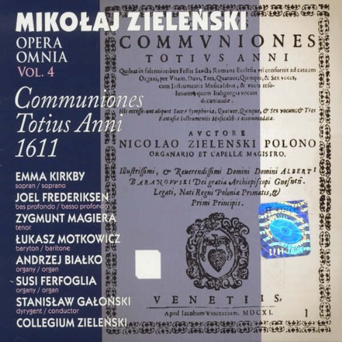 Cover for Zeilenski / Bialko / Ferfoglia / Frederiksen · Polish Early Music: Zielenski Opera Omnia 4 (CD) (2011)