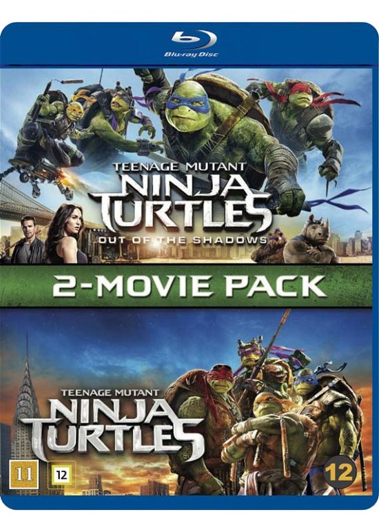 Cover for Teenage Mutant Ninja Turtles 2-Movie Collection (Blu-ray) (2016)