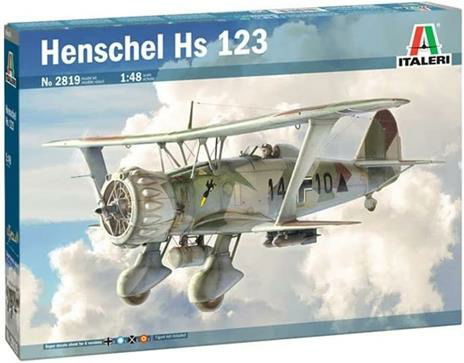 Cover for Italeri · 1/48 Henschel Hs 123 (5/21) * (Toys)