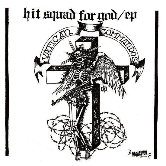 Cover for Vatican Commandos · Hit Squad For God (LP) (2022)