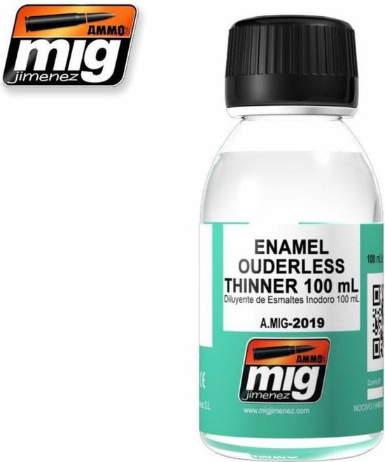 Cover for Ammo Mig Jiminez · Enamel Ouderless Thinner Jar 100 Ml (Toys)