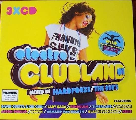 Cover for Electro Clubland (CD) (2010)