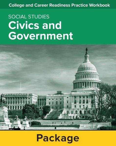 Cover for Contemporary · College and Career Readiness Skills Practice Workbook Civics and Government, 10-pack (Spiral Book) (2016)