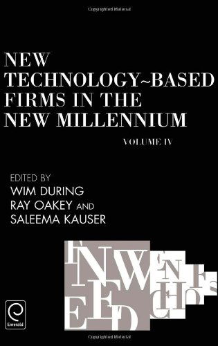 Cover for S. Kauser W. During R. Oakey · New Technology-Based Firms in the New Millennium - New Technology-based Firms in the New Millennium (Hardcover Book) (2005)