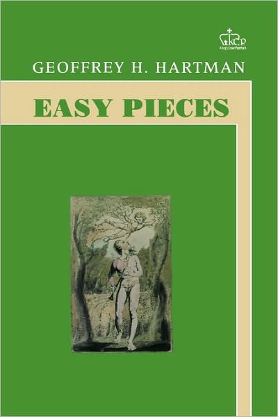 Cover for Geoffrey Hartman · Easy Pieces (Paperback Book) (1988)