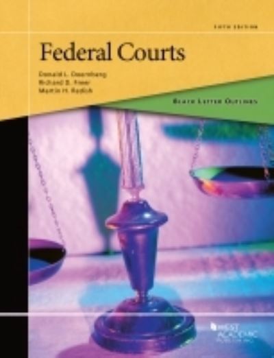 Cover for Donald L. Doernberg · Black Letter Outline on Federal Courts - Black Letter Outlines (Paperback Book) [5 Revised edition] (2021)