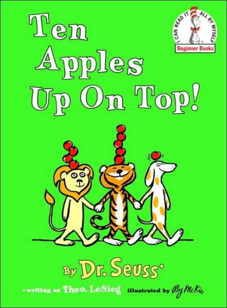 Ten Apples Up On Top! - Beginner Books (R) - Dr. Seuss - Livros - Random House Children's Books - 9780394800196 - 12 de março de 1961