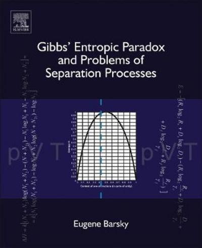 Cover for Barsky, Eugene (Department of Industrial Engineering, Azrieli College of Engineering, Jerusalem, Israel) · Gibbs' Entropic Paradox and Problems of Separation Processes (Paperback Book) (2017)