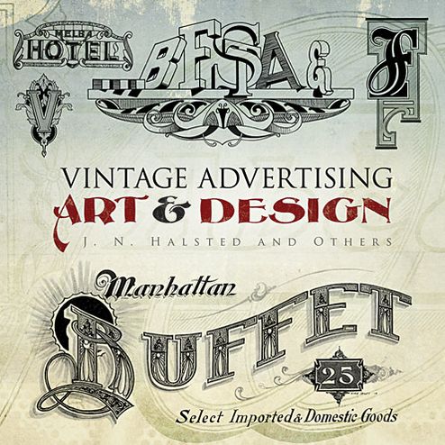 Vintage Advertising Art and Design - Dover Dover - Books - Dover Publications Inc. - 9780486491196 - May 30, 2014