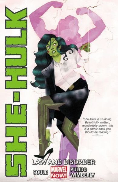 Cover for Charles Soule · She-hulk Volume 1: Law And Disorder (Paperback Book) (2014)