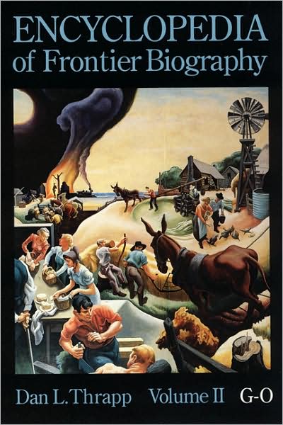 Cover for Dan L. Thrapp · Encyclopedia of Frontier Biography, Volume 2: G-O (Paperback Book) (1991)