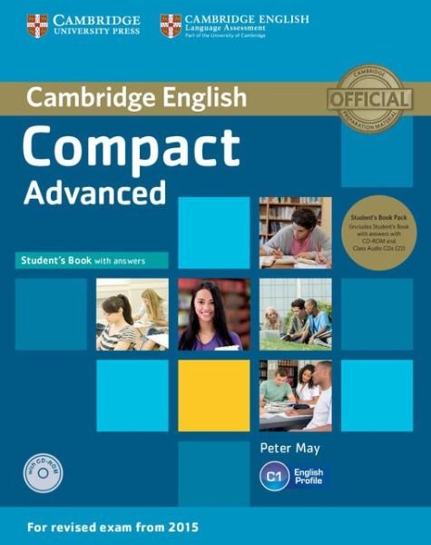 Cover for Peter May · Compact Advanced Student's Book Pack (Student's Book with Answers with CD-ROM and Class Audio CDs (2)) - Compact (Buch) (2014)