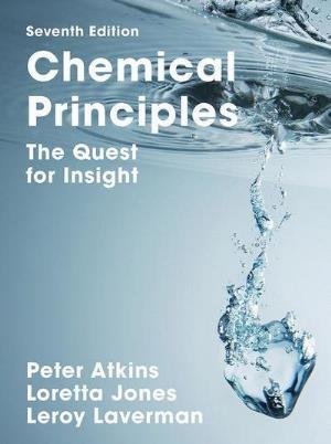 Cover for Peter Atkins · Chemical Principles: The Quest for Insight (Hardcover Book) [7th ed. 2016 edition] (2017)