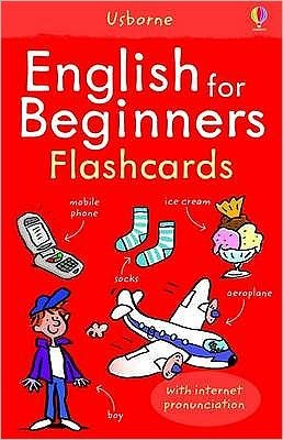 English for Beginners Flashcards - Language for Beginners Book - Sue Meredith - Bøger - Usborne Publishing Ltd - 9781409509196 - 26. februar 2010