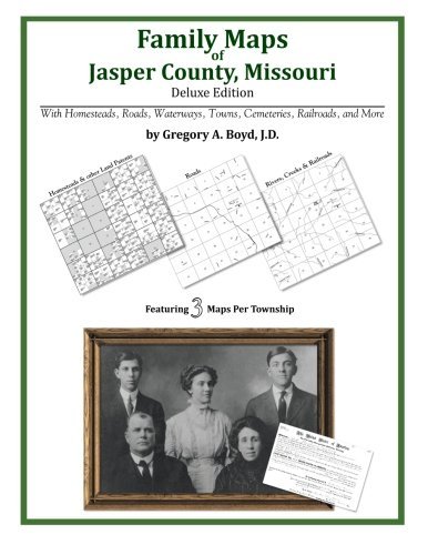 Cover for Gregory A. Boyd J.d. · Family Maps of Jasper County, Missouri (Paperback Bog) (2010)