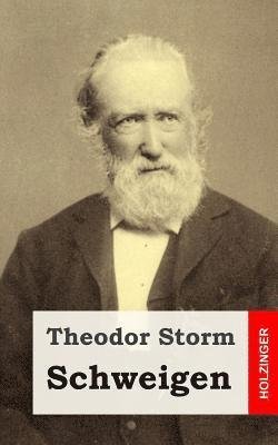 Cover for Theodor Storm · Schweigen (Paperback Bog) (2013)