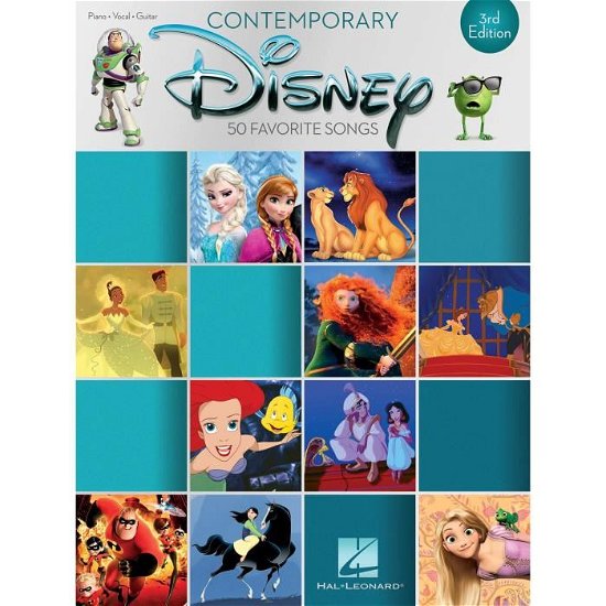Cover for Hal Leonard Publishing Corporation · Contemporary Disney - 3rd Edition: 50 Favorite Songs (Bog) (2017)