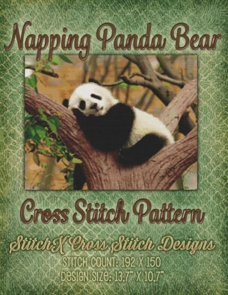 Cover for Tracy Warrington · Napping Panda Bear Cross Stitch Pattern (Pocketbok) (2015)