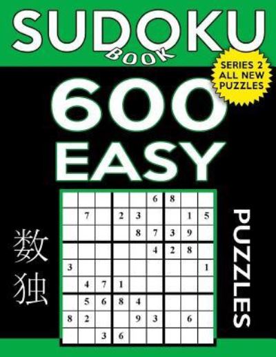 Cover for Sudoku Book · Sudoku Book 600 Easy Puzzles (Paperback Bog) (2017)