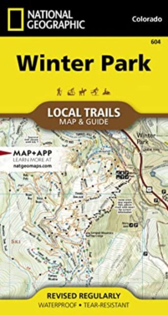 Cover for National Geographic Maps · Winter Park Map [local Trails] (Map) [2020th edition] (2024)