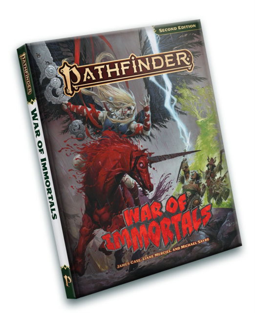 Cover for James Case · Pathfinder RPG: War of Immortals (P2) (Hardcover Book) (2024)