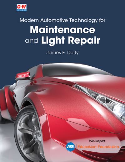 Cover for James E Duffy · Modern Automotive Technology for Maintenance and Light Repair (Hardcover Book) (2019)