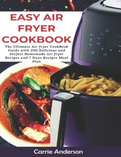 Cover for Carrie Anderson · Easy Air Fryer Cookbook (Paperback Book) (2019)