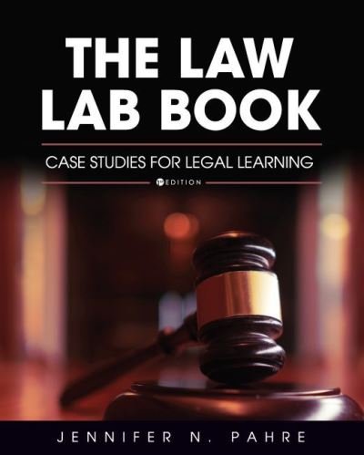 Cover for Cognella Academic Publishing · The Law Lab Book (Paperback Book) (2021)