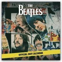 Cover for Official The Beatles Square Calendar 2025 (Calendar) (2024)